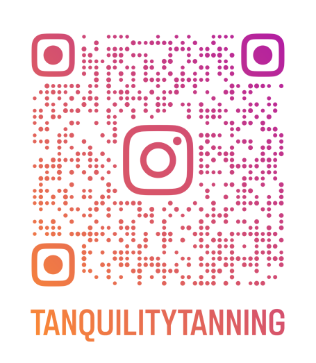 Instagram QR code Follow Tanquility Tanning on Instagram